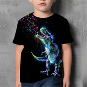 2024 Child Boys Girls Dinosaur T-shirts