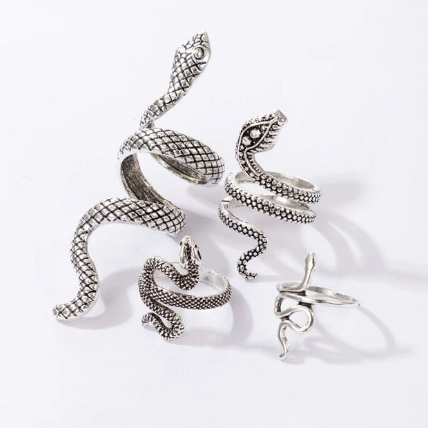 Vintage Snake Animal Rings