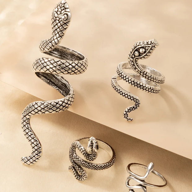 Vintage Snake Animal Rings