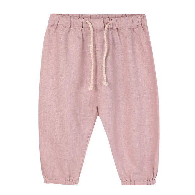 Summer Thin Boys And Girls Linen Pant Baby Harem Pants WT620