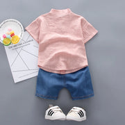 New Summer  Hot Sale Toddler Kids Baby Boys Shirt