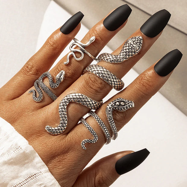 Vintage Snake Animal Rings