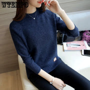 Female Casual Short Knitted Sweater