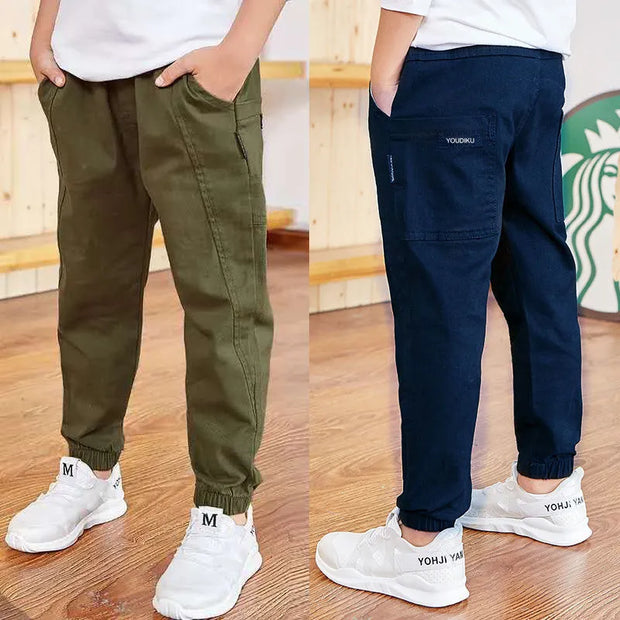 Spring Autumn Cotton Boys Pants