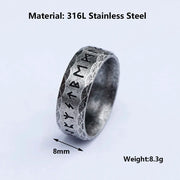 NEW Men's 316L stainless-steel rings