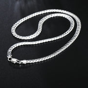 20-60cm 6mm Silver Color luxury brand