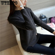 Female Casual Short Knitted Sweater