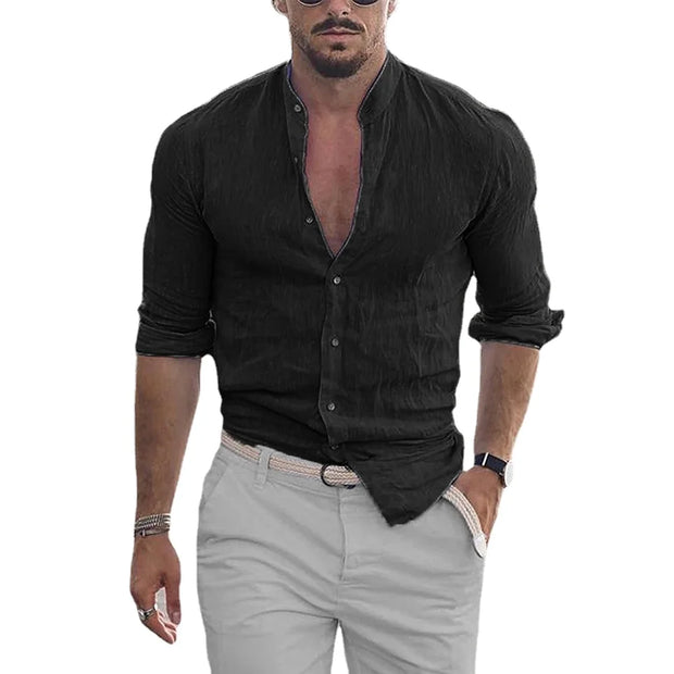 Men's Cotton Linen Shirts