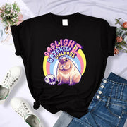 Cute Capybara Clothing T-Shirt Women