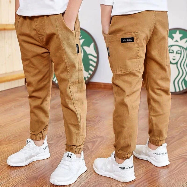 Spring Autumn Cotton Boys Pants