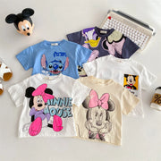 Disney Cartoon Cute Baby Girl Boy T-shirt