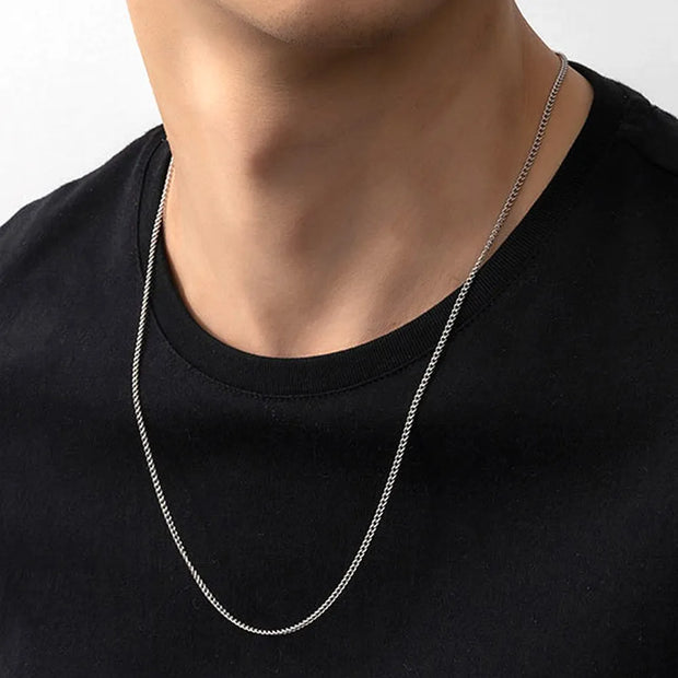 Stainless Steel Gold color Chain Necklace