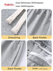 Spring Autumn Men Sweatpants Korean Fashion