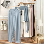 Fashion Elastic High Waist Pants