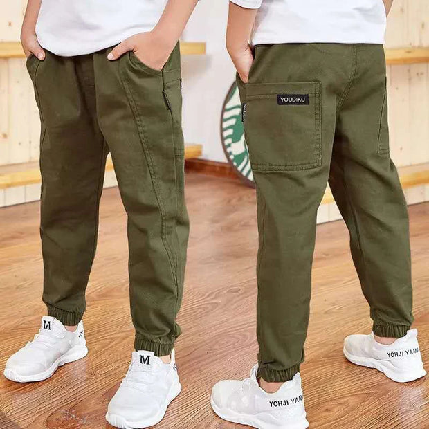 Spring Autumn Cotton Boys Pants