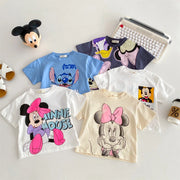 Disney Cartoon Cute Baby Girl Boy T-shirt