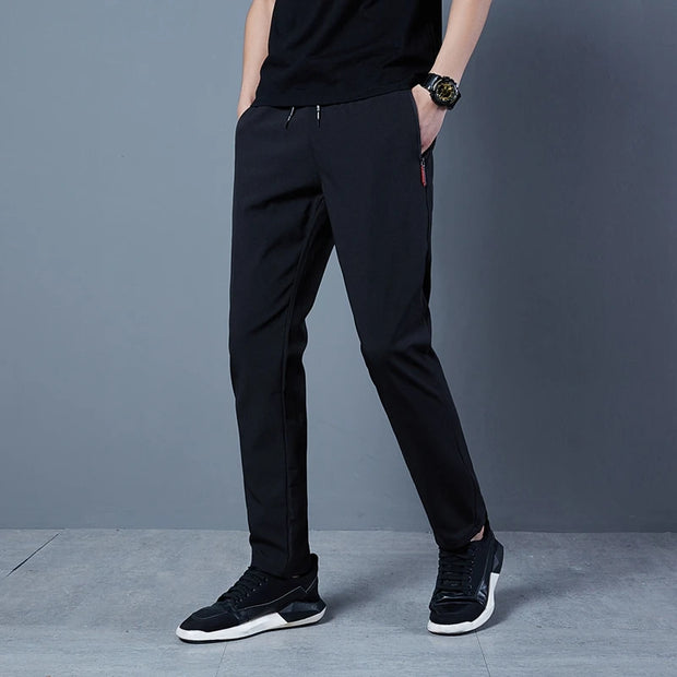 Men's Casual Pants Business Stretch Slim Fit