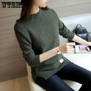 Female Casual Short Knitted Sweater