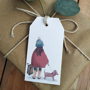 Handmade Dog Christmas Gift Tags