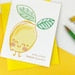 easy peasy lemon squeezy illustrated encouragement card