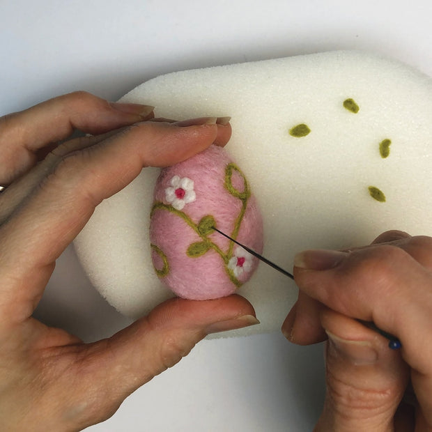 Needle felting Kit - Easter eggs